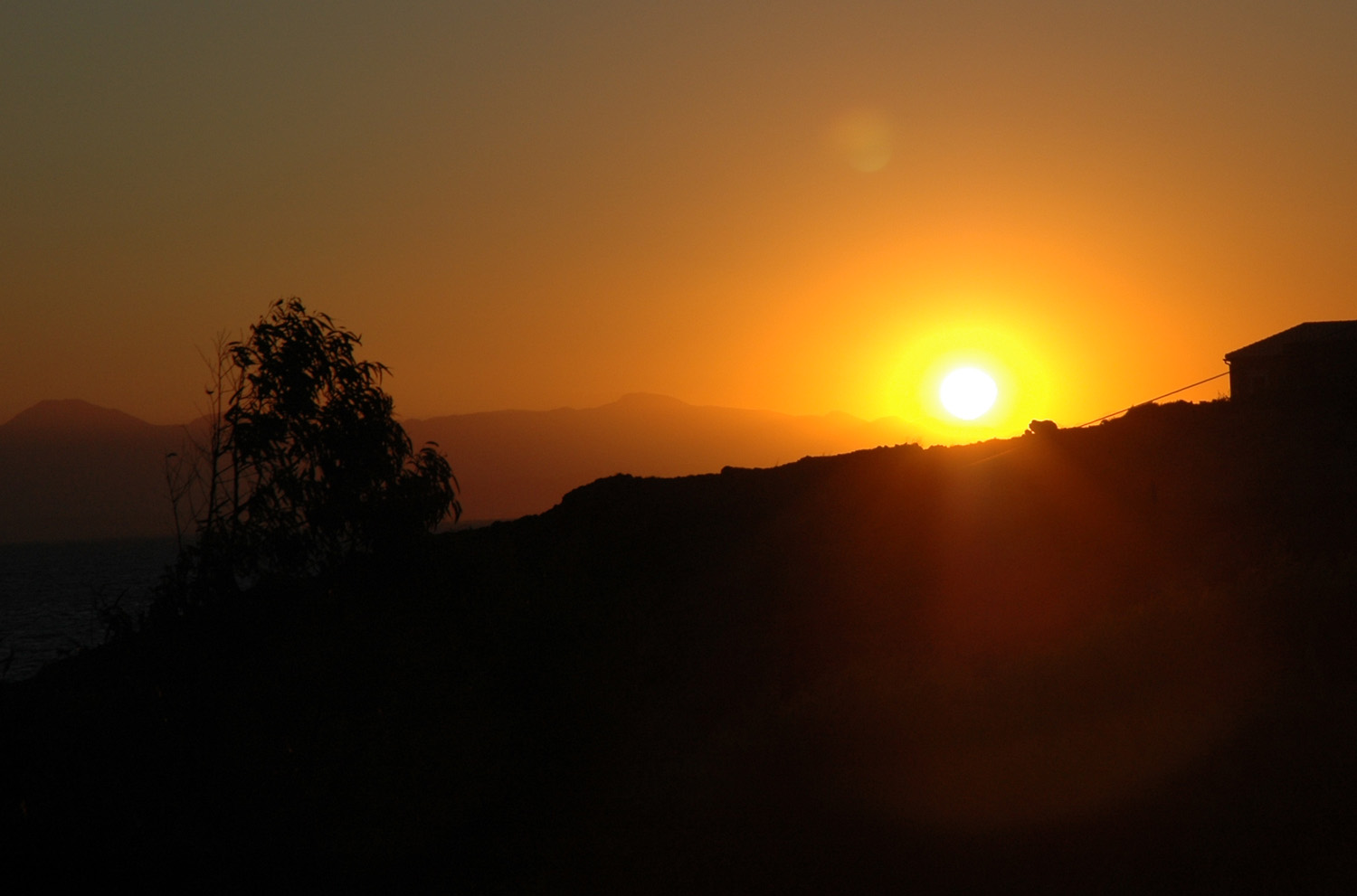 Sonnenuntergang in Zakynthos